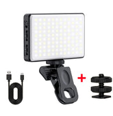 LED Selfie Light Phone Fill Light 120 LED 3000mAh Rechargeable Portable Video Light for Tiktok Vlog Video Conference Selfie